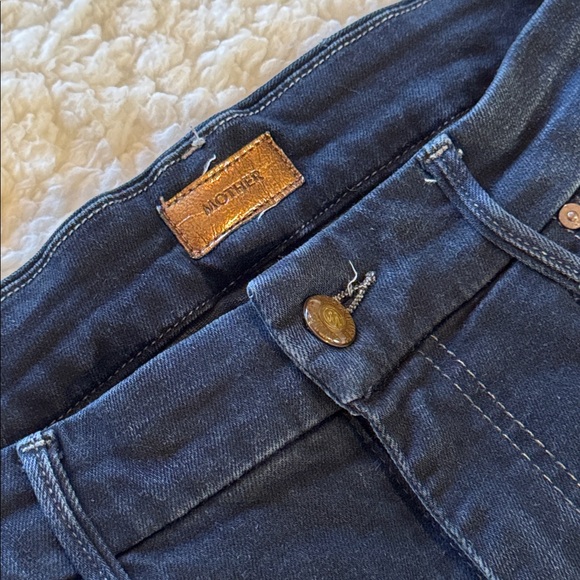 MOTHER Looker high waisted skinny jeans in coffee, tea or me? Women’s size 30 - Picture 3 of 16